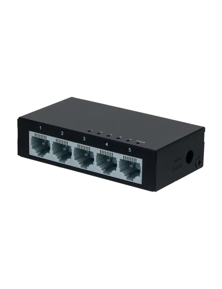 MARCA BLANCA Switch Branded Fast Ethernet - 5 puertos RJ45 - Velocidad