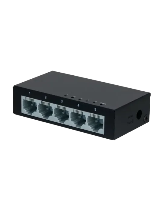 MARCA BLANCA Switch Branded Fast Ethernet - 5 puertos RJ45 - Velocidad