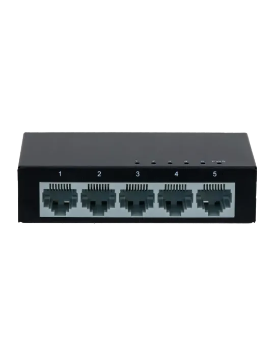 MARCA BLANCA Switch Branded Fast Ethernet - 5 puertos RJ45 - Velocidad