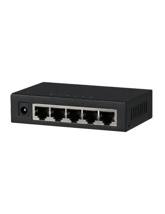 DAHUA Switch Branded Gigabit - 5 puertos RJ45 - Velocidad 10/100/1000