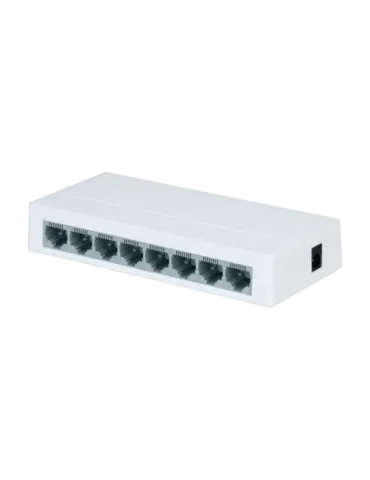 MARCA BLANCA Switch Branded Fast Ethernet - 8 puertos RJ45 - Velocidad