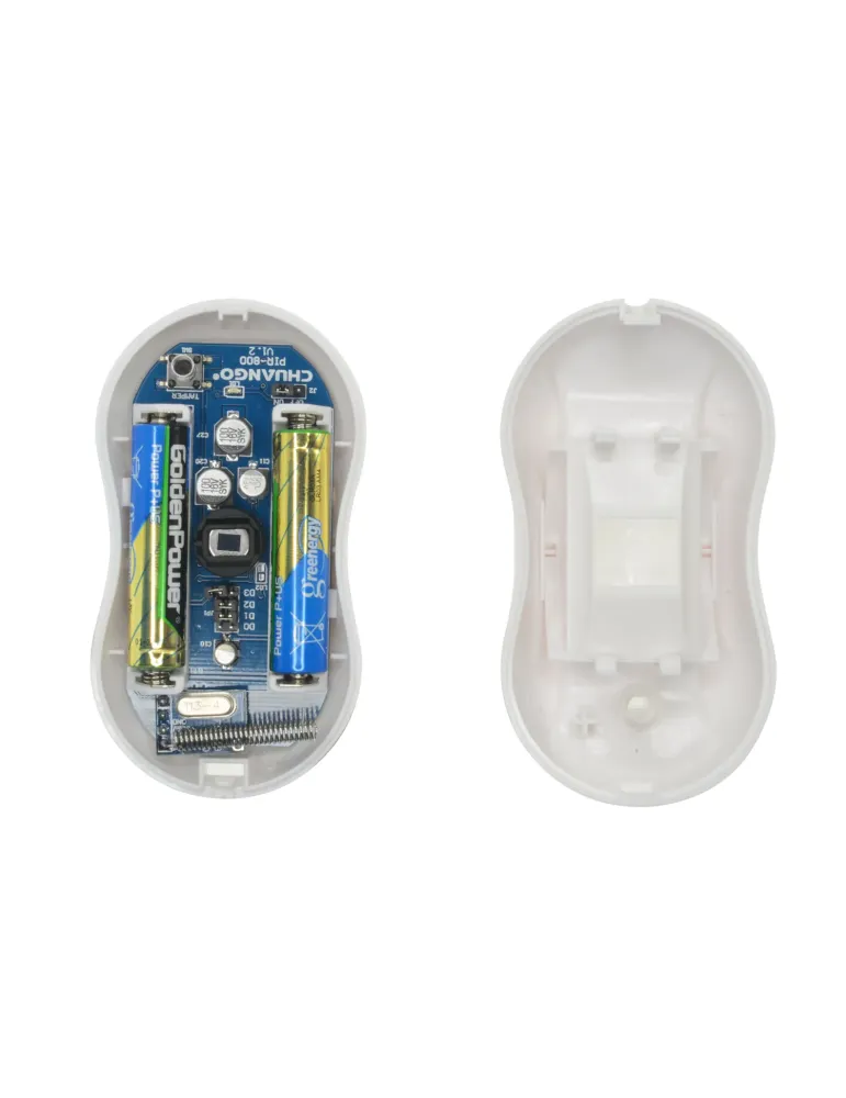 CHUANGO Detector PIR tipo cortina - Inalámbrico - Antena interna - Ind