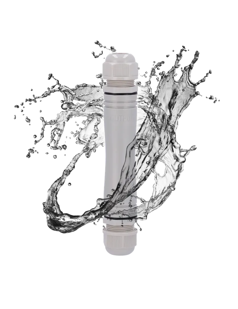 MARCA BLANCA Extensor PoE de Exterior IP67 - Amplía alcance alimentaci