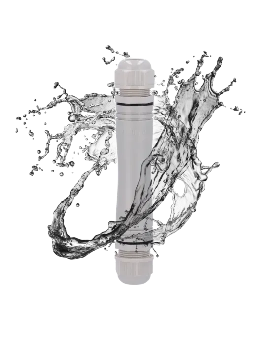 MARCA BLANCA Extensor PoE de Exterior IP67 - Amplía alcance alimentaci