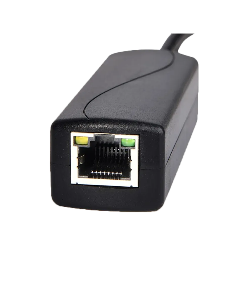MARCA BLANCA PoE Splitter - Para cámaras IP no PoE - Entrada RJ45 (PoE