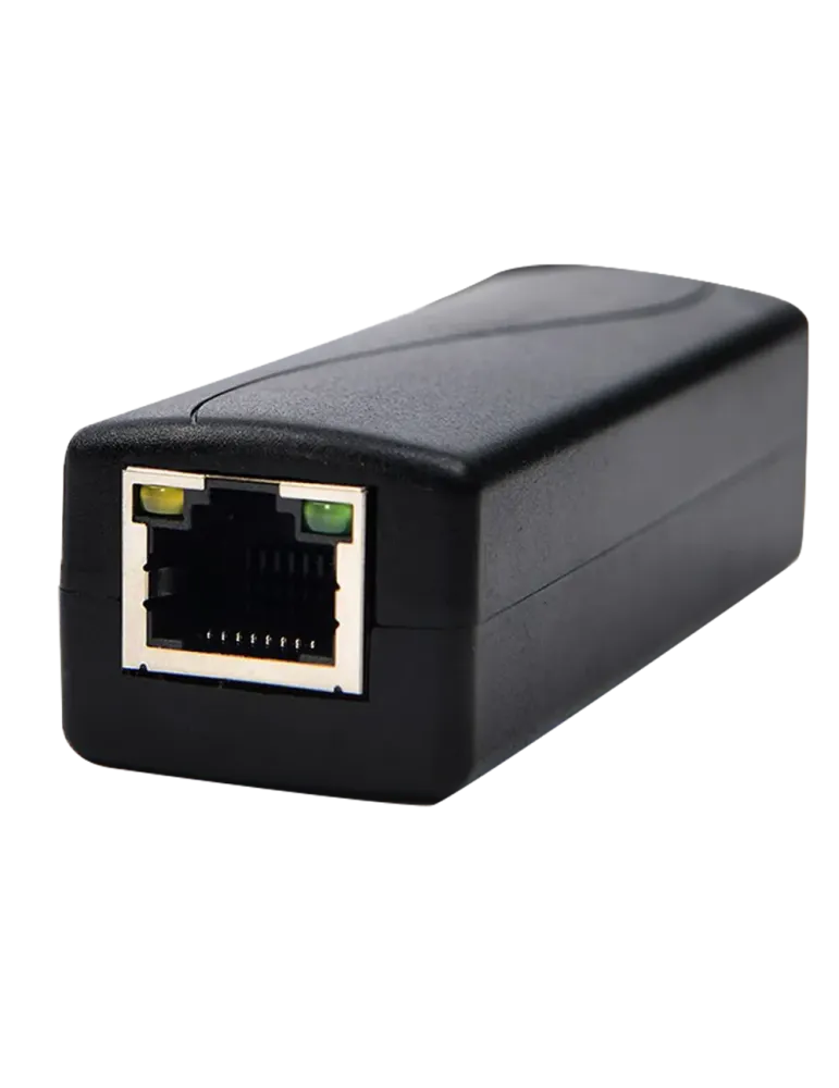 MARCA BLANCA PoE Splitter - Para cámaras IP no PoE - Entrada RJ45 (PoE