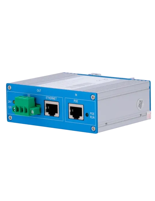 MARCA BLANCA PoE Splitter - Para cámaras IP no PoE - Entrada RJ45 (PoE