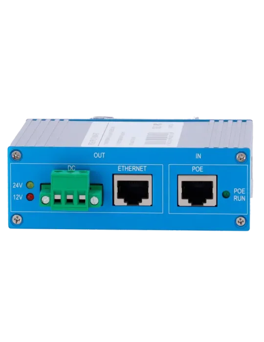 MARCA BLANCA PoE Splitter - Para cámaras IP no PoE - Entrada RJ45 (PoE