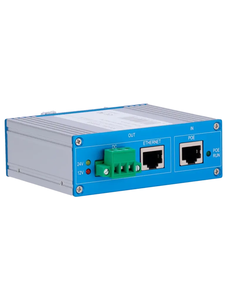 MARCA BLANCA PoE Splitter - Para cámaras IP no PoE - Entrada RJ45 (PoE