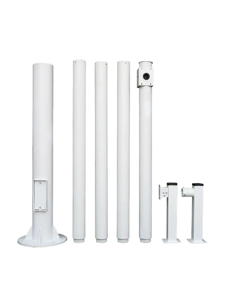 MARCA BLANCA Báculo para CCTV - 6 metros de altura - Fabricado en acer