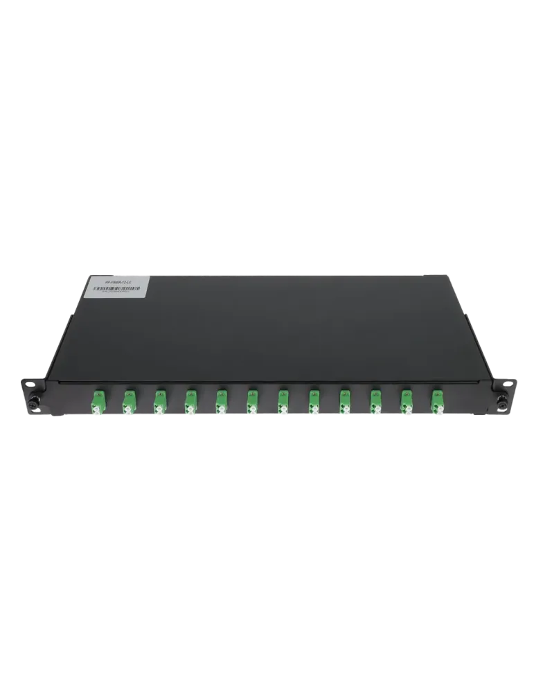 MARCA BLANCA Patch panel de fibra - 12 puertos LC/APC Duplex - Bandeja