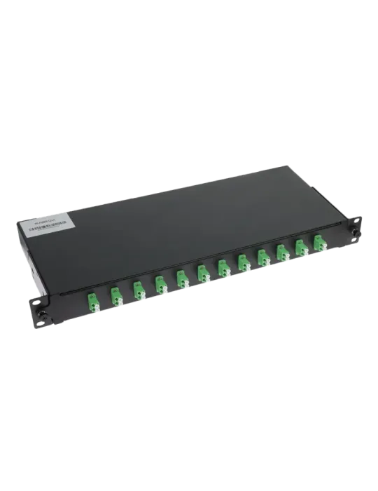 MARCA BLANCA Patch panel de fibra - 12 puertos LC/APC Duplex - Bandeja
