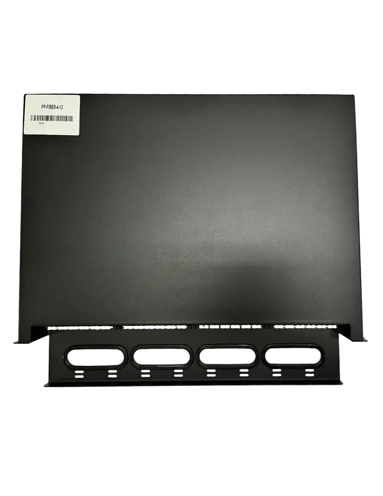 MARCA BLANCA Patch panel de fibra - 48 puertos LC Duplex - 4 casetes c