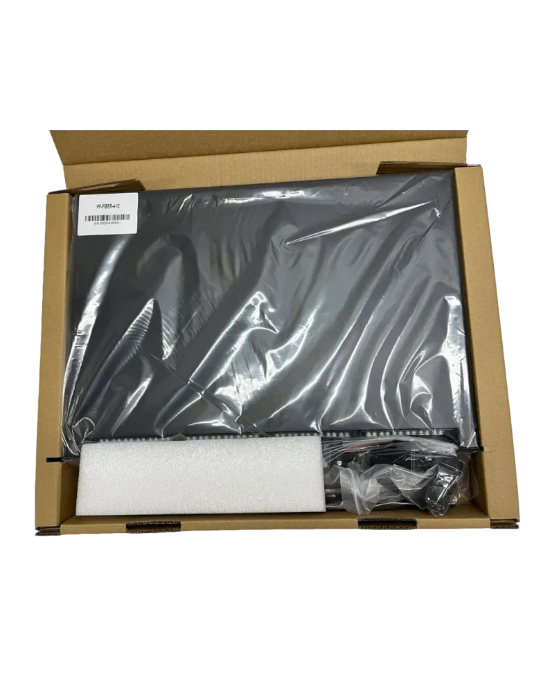 MARCA BLANCA Patch panel de fibra - 48 puertos LC Duplex - 4 casetes c