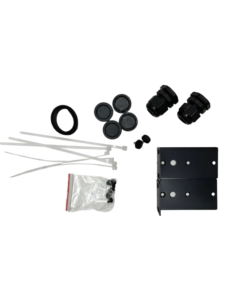 MARCA BLANCA Patch panel de fibra - 48 puertos LC Duplex - 4 casetes c