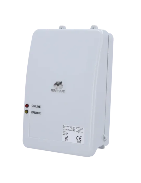 NUVATHINGS Transmisor de alarma certificado EN54-21 - ETHERNET, GPRS/N