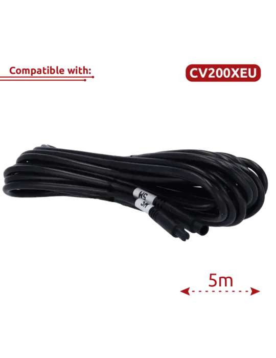 QUECLINK Cable extensor para cámara B2B-5M - Longitud 5M - Compatible