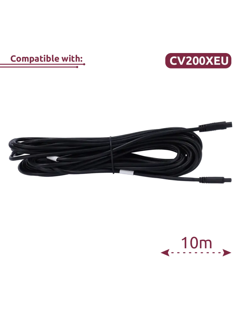 QUECLINK Cable extensor para cámara B2B-10M - Longitud 10M - Compatibl