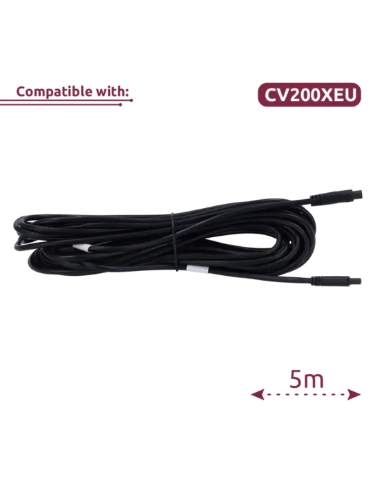 QUECLINK Cable extensor para cámara B2B-5M - Longitud 5M - Compatible