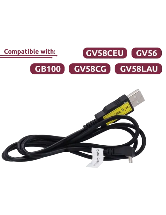 QUECLINK Cable de datos USB a micro USB - Compatible con GV56/GV58CEU/