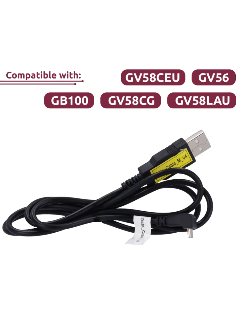 QUECLINK Cable de datos USB a micro USB - Compatible con GV56/GV58CEU/