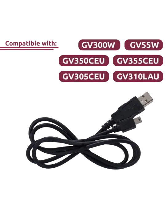 QUECLINK Cable de datos mini USB - Compatible con GV300W/GV55W/GV355CE