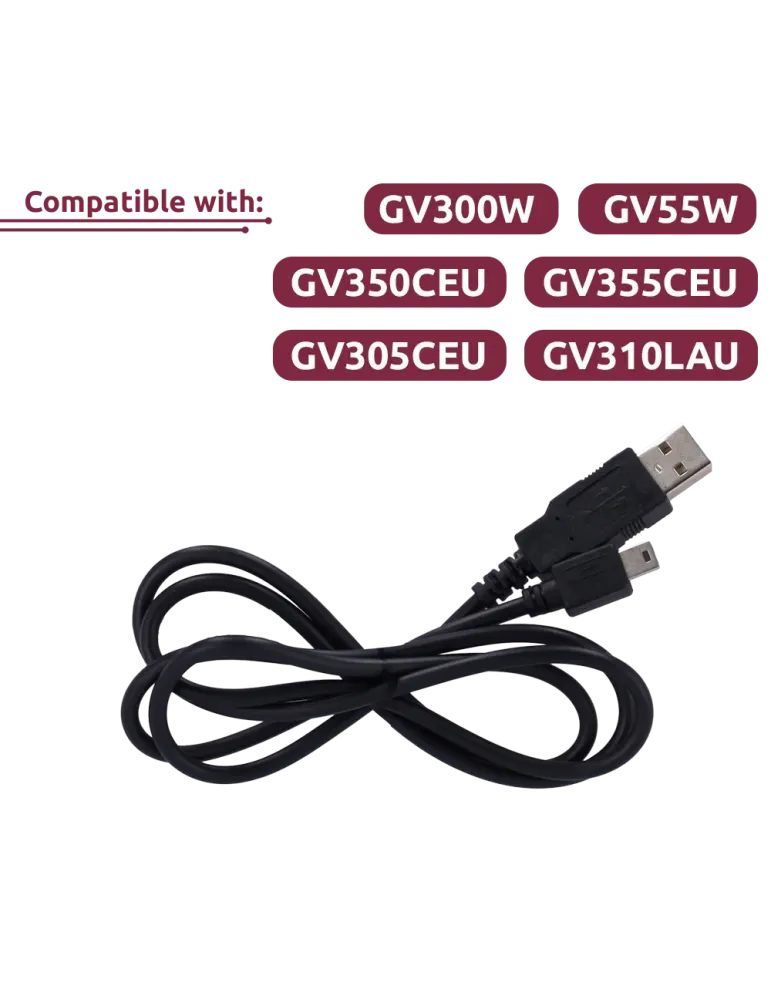QUECLINK Cable de datos mini USB - Compatible con GV300W/GV55W/GV355CE