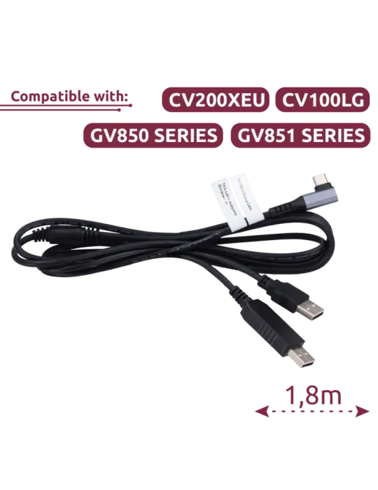 QUECLINK Cable de depuración - Cable de depuración 2 en 1 para configu