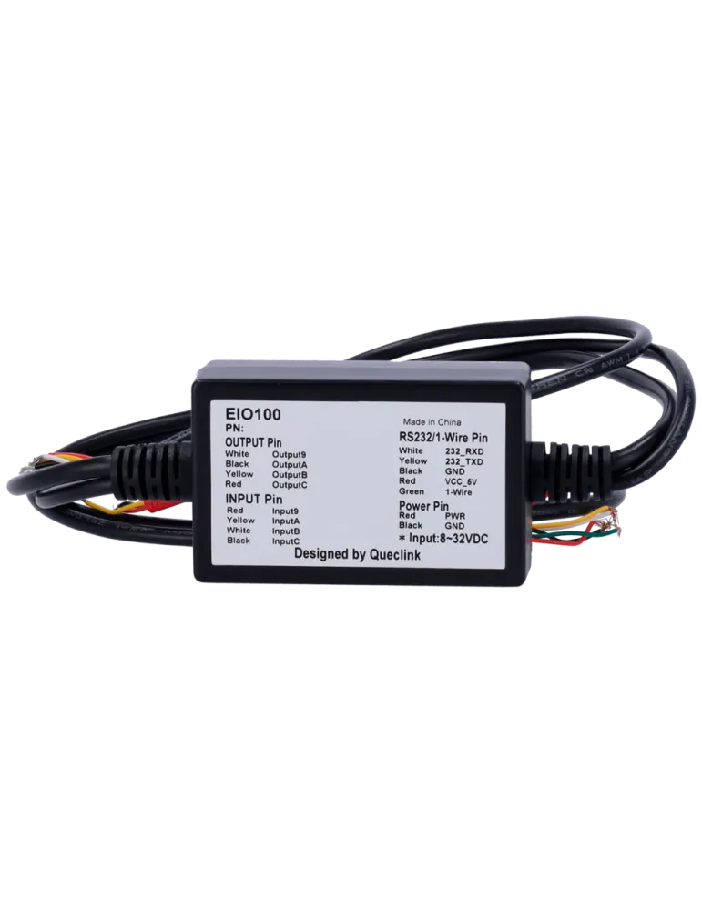 QUECLINK Expansor quecklink - 4 entradas y 4 salidas digitales - 1 wir