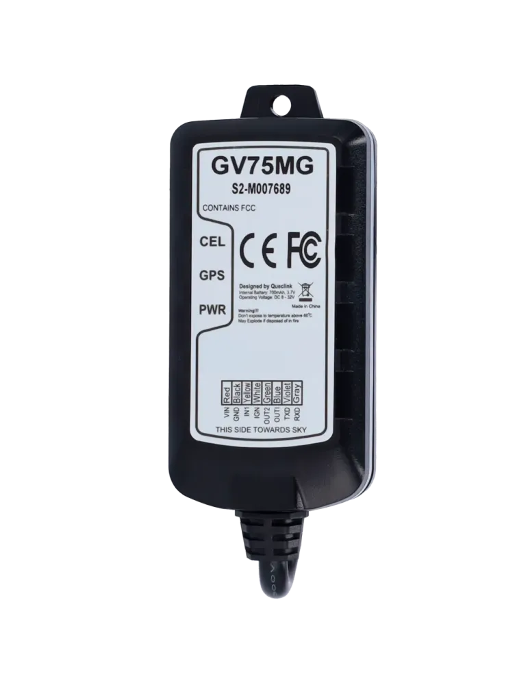 QUECLINK LTE Cat M1/NB1 global con respaldo 2G con antena única - Cons