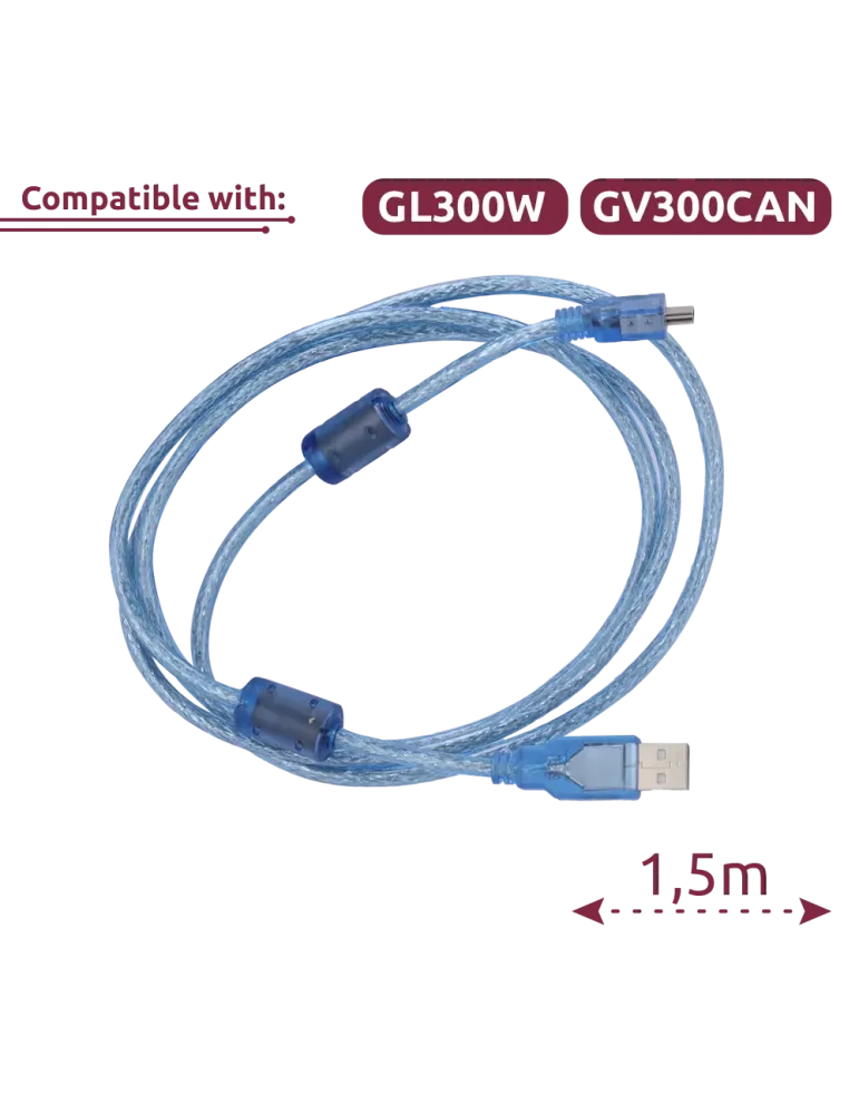 QUECLINK Cable mini USB - Compatible con GL300W/GV300CAN