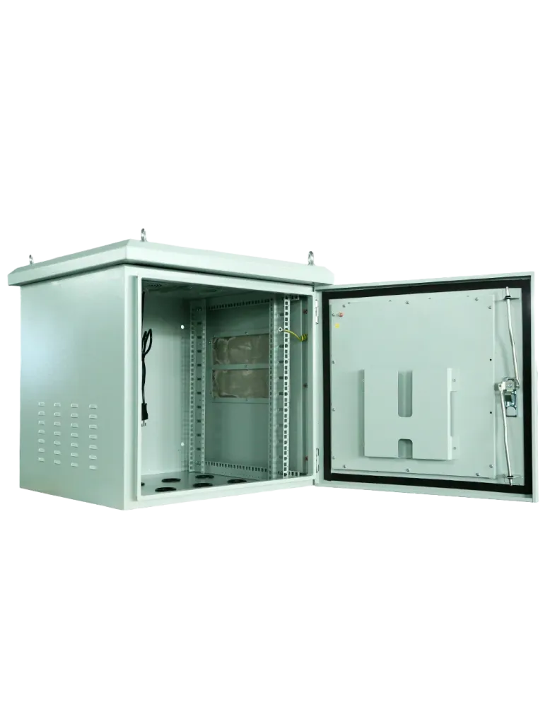 MARCA BLANCA Armario rack para pared - Hasta 12U rack de 19″ - Hasta 1