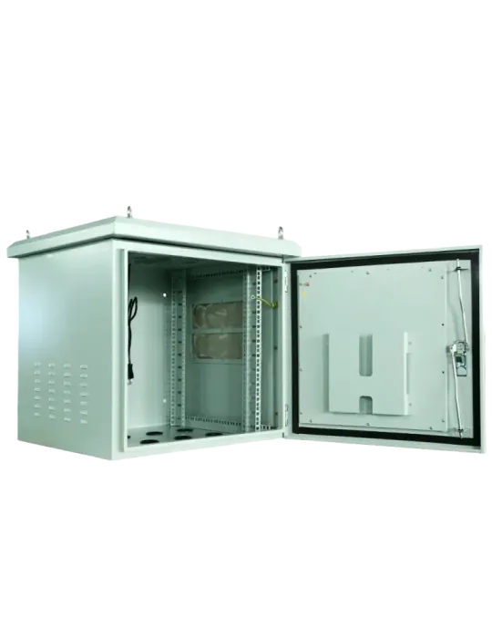 MARCA BLANCA Armario rack para pared - Hasta 12U rack de 19″ - Hasta 1