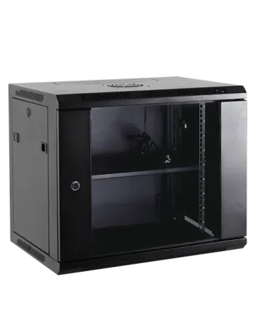 MARCA BLANCA Armario rack para pared - Hasta 12U rack de 19″(600*600)