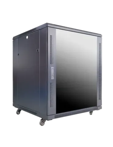 MARCA BLANCA Armario rack para suelo - Hasta 18U rack de 19″(800*800)