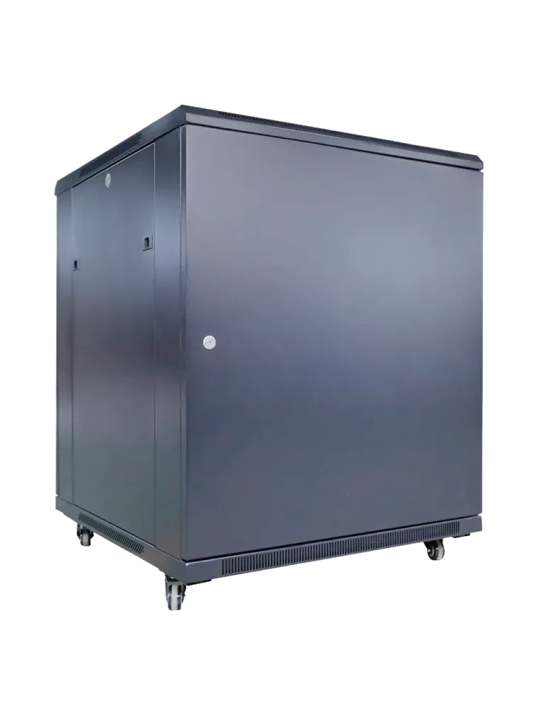 MARCA BLANCA Armario rack para suelo - Hasta 18U rack de 19″(800*800)