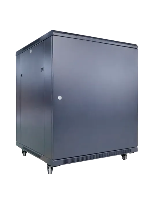 MARCA BLANCA Armario rack para suelo - Hasta 18U rack de 19″(800*800)