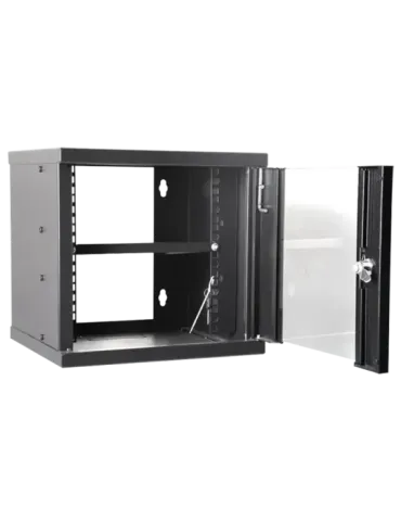 MARCA BLANCA Armario rack para pared - Hasta 6U rack de 10″ - Hasta 15