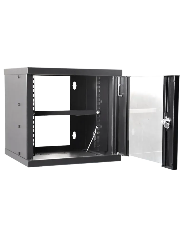 MARCA BLANCA Armario rack para pared - Hasta 6U rack de 10″ - Hasta 15