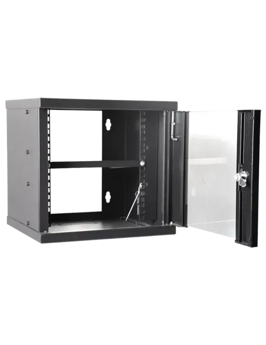 MARCA BLANCA Armario rack para pared - Hasta 6U rack de 10″ - Hasta 15