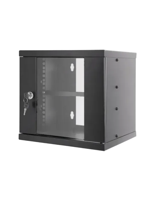 MARCA BLANCA Armario rack para pared - Hasta 6U rack de 10″ - Hasta 15