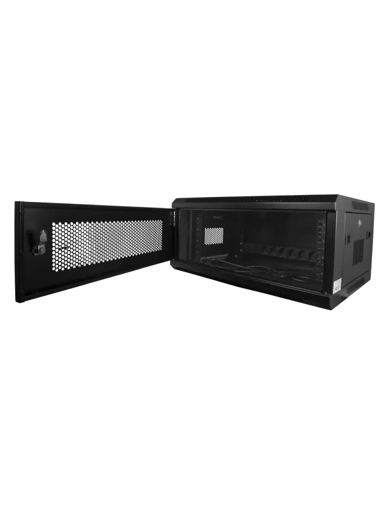 MARCA BLANCA Armario rack para pared - Hasta 6U rack de 19″ - Hasta 60