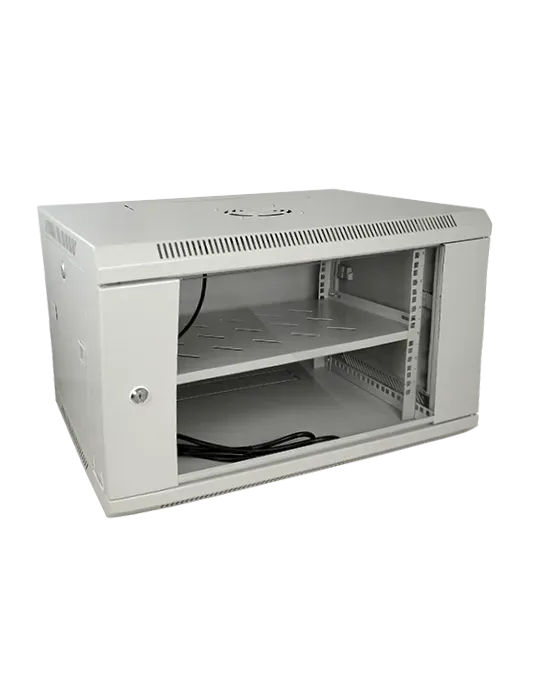 MARCA BLANCA Armario rack para pared - Hasta 6U rack de 19″ - Hasta 60