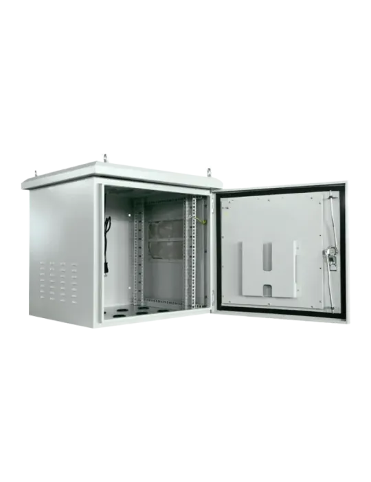 MARCA BLANCA Armario rack para pared - Hasta 9U rack de 19″ - Hasta 10