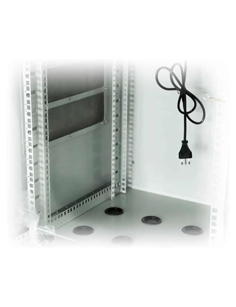 MARCA BLANCA Armario rack para pared - Hasta 9U rack de 19″ - Hasta 10
