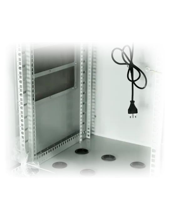 MARCA BLANCA Armario rack para pared - Hasta 9U rack de 19″ - Hasta 10