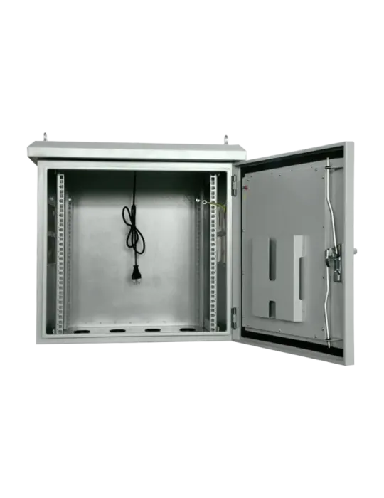 MARCA BLANCA Armario rack para pared - Hasta 9U rack de 19″ - Hasta 10