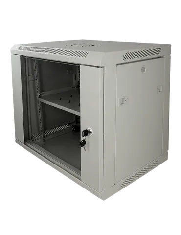 MARCA BLANCA Armario rack para pared - Hasta 9U rack de 19″ - Hasta 10