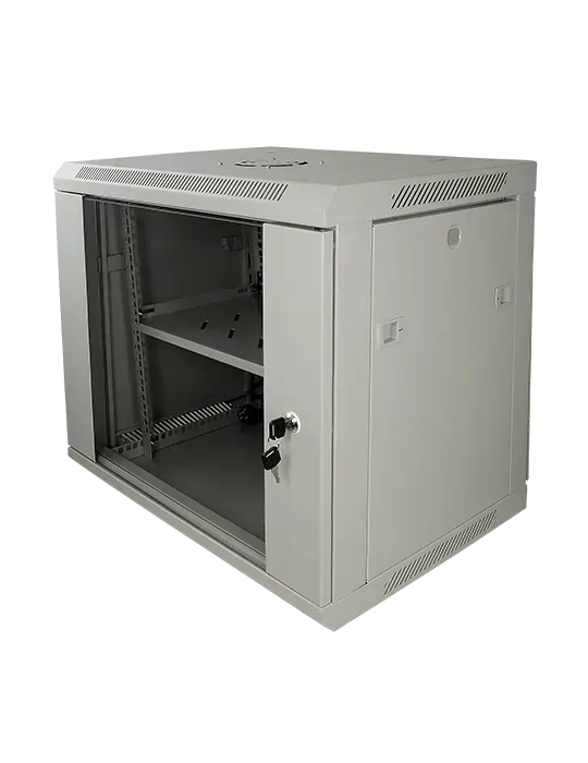 MARCA BLANCA Armario rack para pared - Hasta 9U rack de 19″ - Hasta 10