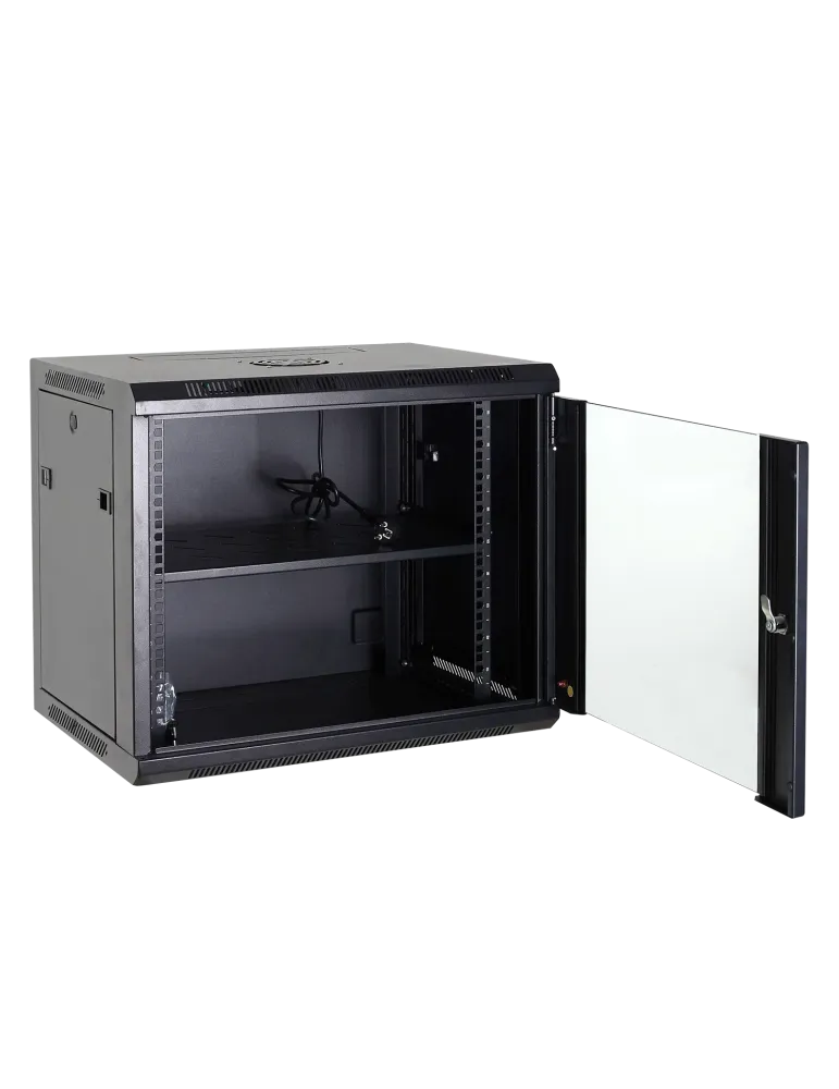 MARCA BLANCA Armario rack para pared - Hasta 9U rack de 19″ - Hasta 10